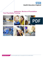 Foundation Competencies - Review of Foundation Year Psychiatry Training