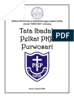 TATA IBADAH PELKAT PKP Purwosari (18-04-2024)