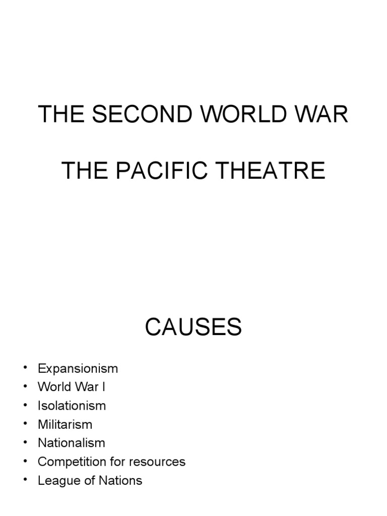 The Second World War | PDF | Social Science