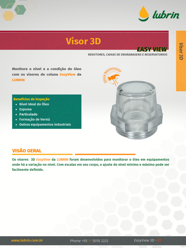 Visores 3D para Monitoramento de Óleo | PDF