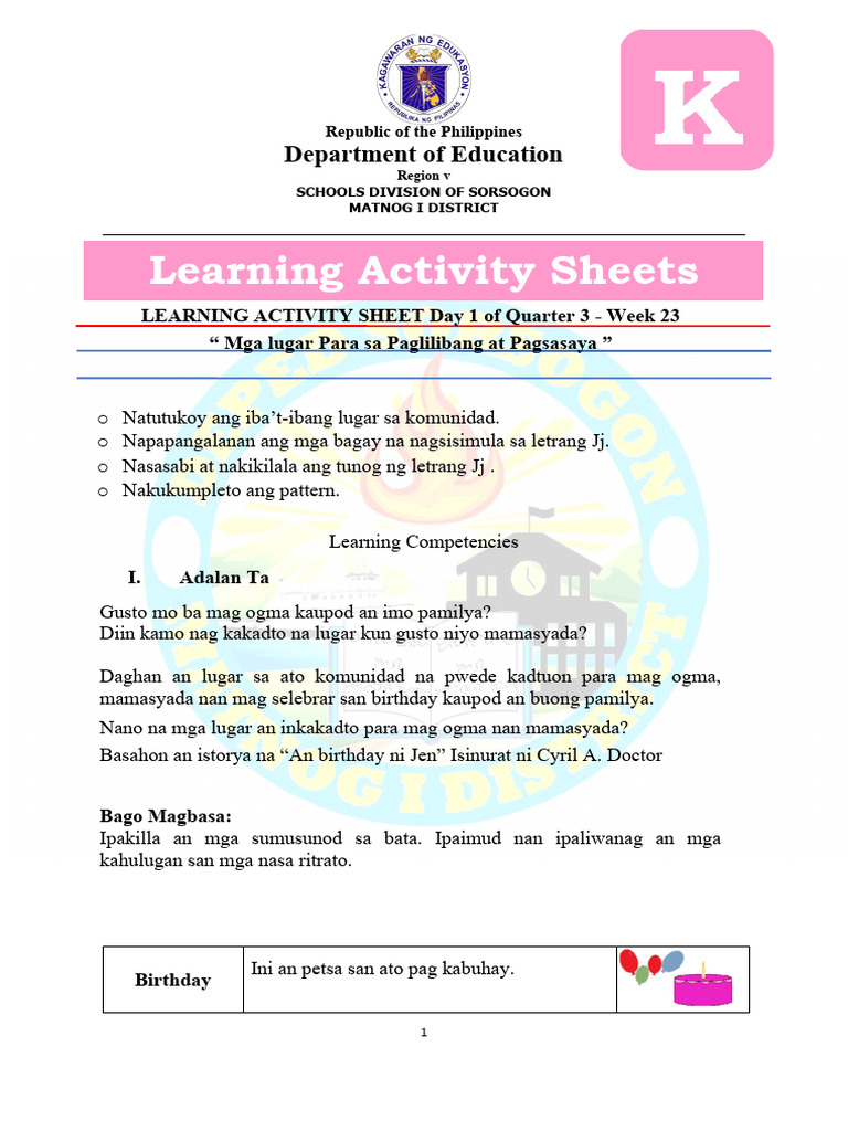 Week 23 LAS | PDF
