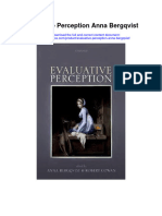 Evaluative Perception Anna Bergqvist Full Chapter