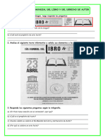 Ficha 19-04-24recordamos El Día Mundial Del Libro y Del Derecho de Autor