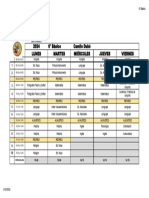 Horario 6â° Basico 2024