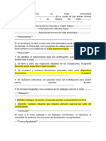 Acta de Visita Domiciliaria Fiscal