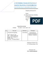 Surat Pengantar Korpri