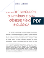 Gilles Deleuze = Gilbert Simondon s