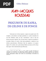 Gilles Deleuze = Jean-Jacques Rousseau s
