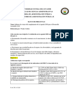 Cedeño Wendy Agenda 2030 Desarrollo Sostenible Preguntas