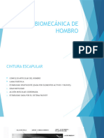 BIOMECÁNICA DE HOMBRO