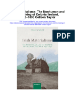 Download Irish Materialisms The Nonhuman And The Making Of Colonial Ireland 1690 1830 Colleen Taylor full chapter