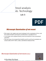 Stool analysis lab -3-