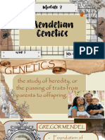 4th Module 3 Mendelian Genetics