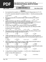 Srigayatri Educational Institutions: Neet Tot Gt-8