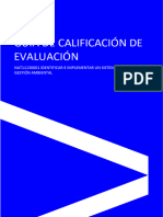 Guía de Calificación de Evaluación