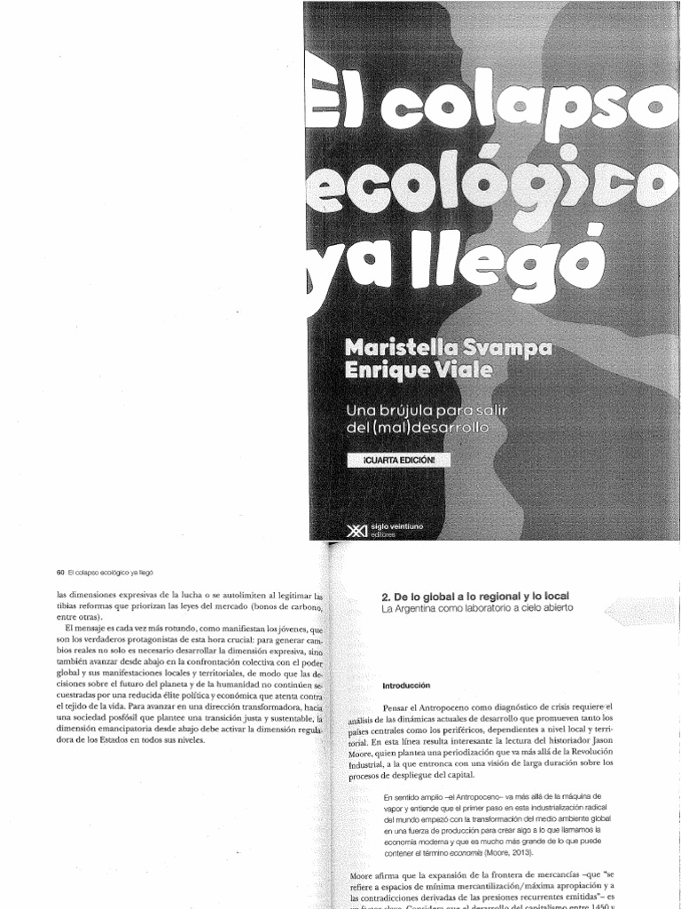 Svampa y Viale. El Colapso Ecologico Ya Llegó | PDF