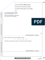 EDEXCEL-arithmetic sequence