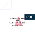 A Complete Book For CUET General Test