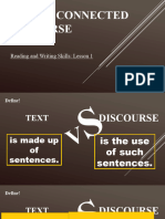 Lesson 1_ TEXT AS CONNECTED DISCOURSE