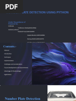 Number Plate Detection Using Python