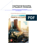 Ise Advanced Financial Accounting 13Th Edition Theodore E Christensen Full Chapter