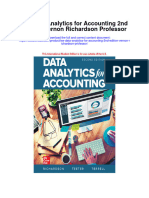 Ise Data Analytics For Accounting 2Nd Edition Vernon Richardson Professor Full Chapter