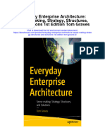 Everyday Enterprise Architecture Sense Making Strategy Structures and Solutions 1St Edition Tom Graves 2 Full Chapter