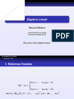 Presentacion Resumen Algebra Lineal 2017-I
