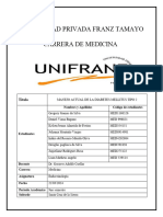 Informe Sobre Manejo Actual Sobre DM2