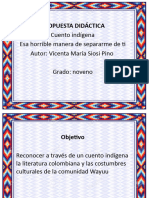 CUENTO REGIONAL LITERATURA INDIGENA MARY (Autoguardado)