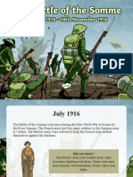 T2 T 275 Battle of The Somme PowerPoint