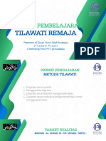 Contoh Strategi Pembelajaran Tilawati Remaja