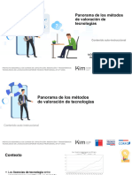 Panorama de Los Métodos de Valoración de Tecnologías: Contenido Auto-Instruccional