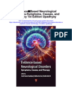 Evidence Based Neurological Disorders Symptoms Causes and Therapy 1St Edition Upadhyay Full Chapter