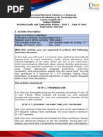 Activity Guide and Evaluation Rubric - Unit 2 - Task 4 - Oral Expression Journey