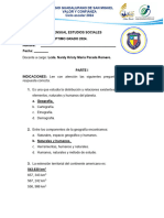 Examen Mensual de Estudios Sociales-Séptimo Grado-Nardy