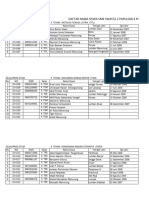 Daftar Nama Siswa Magang Kelas XI