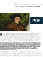 Thomas More - Saint in A Time of Political and Cultural Crisis - Church Life Journal - University of Notre Dame