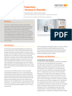 AP020 App Note Enhanced Plasmid Production 21 Fold Increase Thomson and INFORS HT April 2024