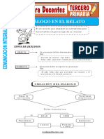 El Dialogo en El Relato para Tercero de Primaria