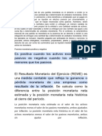 La Característica Esencial de Una Partida Monetaria Es El Derecho A Recibir