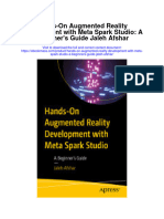Hands On Augmented Reality Development With Meta Spark Studio A Beginners Guide Jaleh Afshar Full Chapter