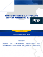 Mmto. de Un Sistema de Gestión Ambiental