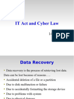Chapter 5 IT Act and Cyber Law PPT - Pps
