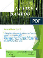 Pliant Bamboo