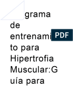 Documento Hipertrofia