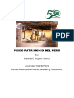 Pisco Patrimonio Del Peru Urp PDF