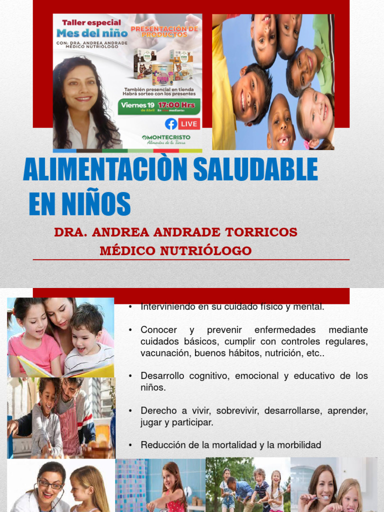 Nutrición Saludable para Niños | PDF | Nutrición | Dieta y nutrición