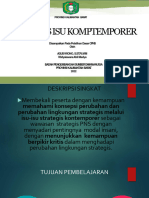 Analis Isu Komptemporer: Disampaikan Pada Pelatihan Dasar CPNS Oleh Agus Wiono, S.ST - Pi, MM Widyaiswara Ahli Madya