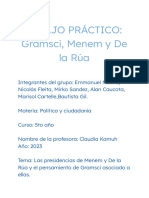 Investigacion - Menem, de La Rua y Gramsci